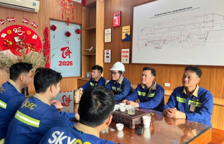 SKYPEC TĂNG CƯỜNG TRỰC GIÁM SÁT TOÀN HỆ THỐNG, ĐẢM BẢO AN NINH AN TOÀN PHỤC VỤ CAO ĐIỂM TẾT NGUYÊN ĐÁN BÍNH NGỌ 2026